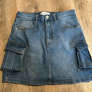 Hustle n hola / L / women shirt mid blue